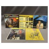 LOT OF 5 VARIOUS GOOD CONDITION RECORD ALBUMS