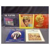 LOT OF 5 VARIOUS GOOD CONDITION RECORD ALBUMS