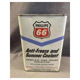 VINTAGE 9.5 INCH PHILLIPS 66 1 GALLON ANTI