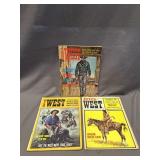 LOT OF 3 VINTAGE WESTERN STORY BOOKS