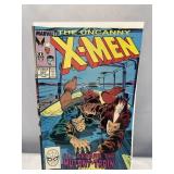 THE UNCANNY X-MEN 237 COMIC BOOK VGC BAGGED AND