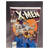 THE UNCANNY X-MEN 229 COMIC BOOK VGC BAGGED AND