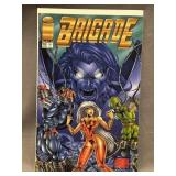 BRIGADE 18 COMIC BOOK VGC BAGGED AND BOARDED