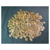 Lot of 400 U.S. Pennies