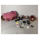 Lot of Vintage Cameras