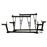 WROUGHT IRON PICNIC TABLE FRAME