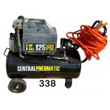 CENTRAL PNEUMATIC 2HP 8GAL. 125 PSI AIR COMPRESSOR