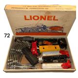 VINTAGE LIONEL TRAIN SET NO. 19335 DIESEL FREIGHT WITH HEADLIGHT