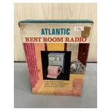 New Old Stock Atlantic Rest Room Radio-Untested