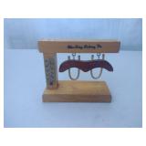 Thermometer Wood Frame