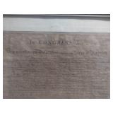 The Unanimous Declaration Of Independence Replica