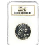 1960 Franklin Half Dollar PF-68