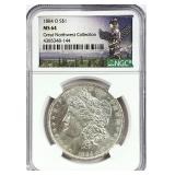 1884-O Morgan Silver Dollar MS-64