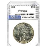 1886 Morgan Silver Dollar MS-66