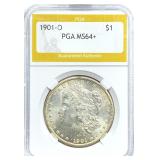 1901-O Morgan Silver Dollar MS-64+