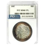 1897 Morgan Silver Dollar MS-65 PL