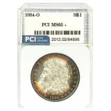 1884-O Morgan Silver Dollar MS-65 +