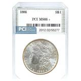 1886 Morgan Silver Dollar MS-66+