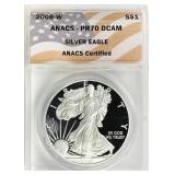 2008-W Silver Eagle PR-70 DCAM