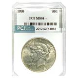 1926 Silver Peace Dollar MS-64 +