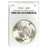 1923 Peace Silver Dollar MS-67