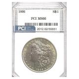 1880-S Morgan Silver Dollar MS-65 + PL