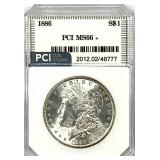 1886 Morgan Silver Dollar MS-66 +