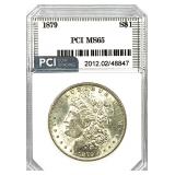 1879 Morgan Silver Dollar MS-65