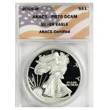 2005-W Silver Eagle PR-70 DCAM