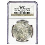 1885-O Morgan Silver Dollar MS-63