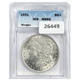 1921 Morgan Silver Dollar MS-65