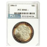 1884-O Morgan Silver Dollar MS-65 +