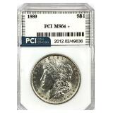 1889 Morgan Silver Dollar MS-64 +