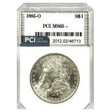 1885-O Morgan Silver Dollar MS-65 +