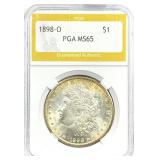 1898-O Morgan Silver Dollar MS-65