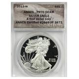 2015-W Silver Eagle PR-70 DCAM