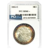 1885-O Morgan Silver Dollar MS-65 +