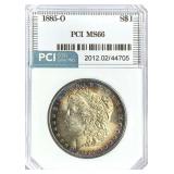 1885-O Morgan Silver Dollar MS-66