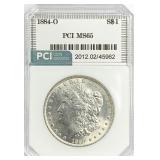 1884-O Morgan Silver Dollar MS-65