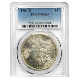 1904-O Morgan Silver Dollar MS-63