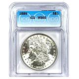 1889 Morgan Silver Dollar MS-65