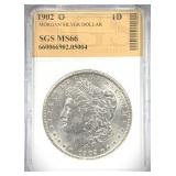 1902-O Morgan Silver Dollar MS-66