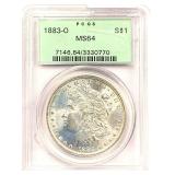 1883-O Morgan Silver Dollar MS-64