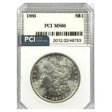 1886 Morgan Silver Dollar MS-66