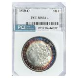 1879-O Morgan Silver Dollar MS-64 +