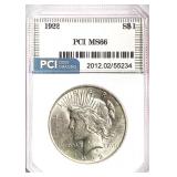 1922 Peace Silver Dollar MS-66