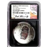 2009 P Apollo 11 50th Ann.1st .999 Silver PF-70 UC