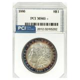 1886 Morgan Silver Dollar MS-65 +