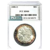 1898-O Morgan Silver Dollar MS-66 Toning