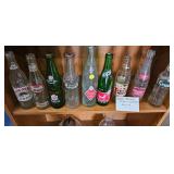 VINTAGE GLASS BOTTLE LOT